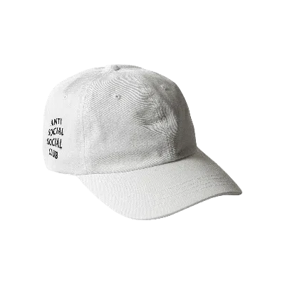 Pre-owned Anti Social Social Club Weird Cap 'white'