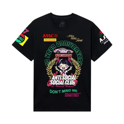 Pre-owned Anti Social Social Club Weird Years Tee 'black' | Men's Size Xl