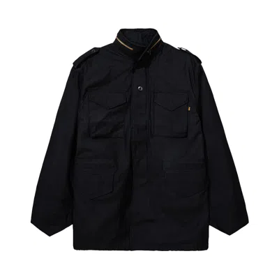 Pre-owned Anti Social Social Club X Alpha M65 Field Coat 'black' | Men's Size L