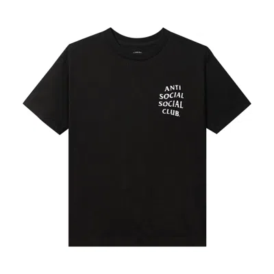Pre-owned Anti Social Social Club X Case Study Flag Tee 'black'