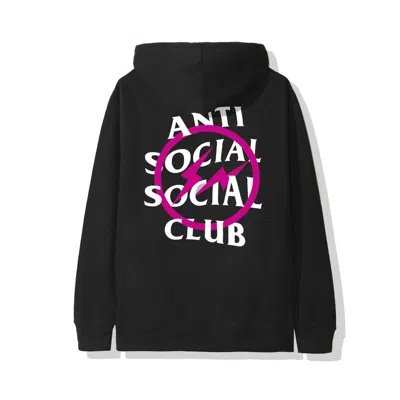 Pre-owned Anti Social Social Club X Fragment Design Anti Social Social Club Fragment Shirt Bolt Logo Pink