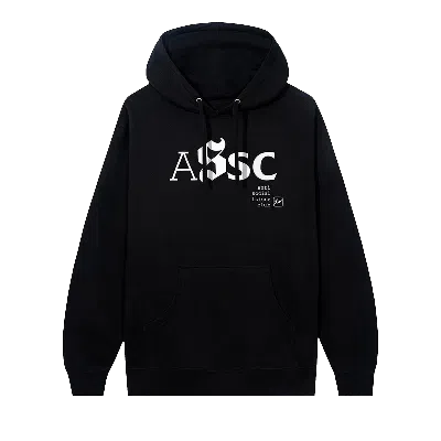 Pre-owned Anti Social Social Club X Fragment Type A Hoodie 'black'
