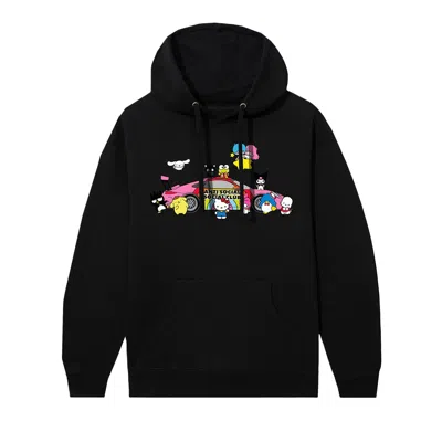 Pre-owned Anti Social Social Club X Hello Kitty Racing Hoodie 'black' | Men's Size S