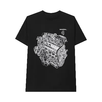 Pre-owned Anti Social Social Club X Honda Motor Tee 'black'