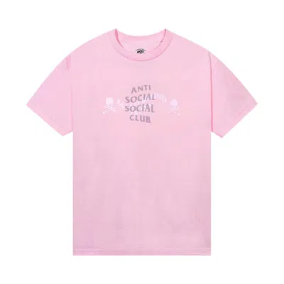 Pre-owned Anti Social Social Club X Mastermind Mind Tee 'candy Pink' | Men's Size Xxl