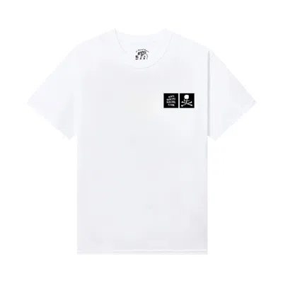 Pre-owned Anti Social Social Club X Mastermind Mmotch Tee 'white' | Men's Size Xxl