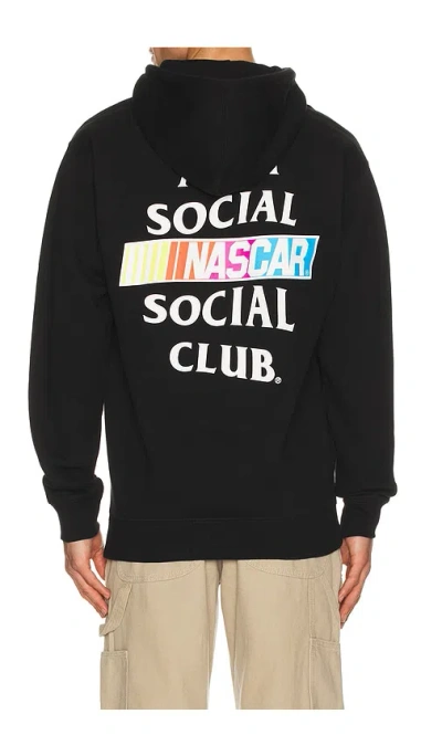 Anti Social Social Club X Nascar Games Hoodie In Black