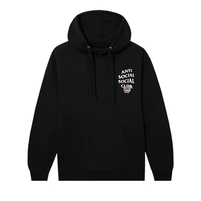 Pre-owned Anti Social Social Club X Nascar Motorsport Hoodie 'black' | Men's Size S