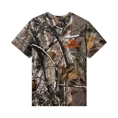 Pre-owned Anti Social Social Club X Playboy Read It Tee 'real Tree' | Multi-color | Men's Size S