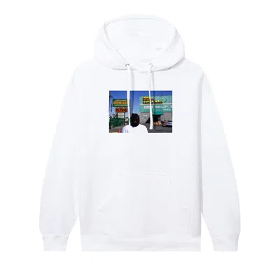 Pre-owned Anti Social Social Club X Polo Cutty Slauson Superman Hoodie 'white' | Men's Size S