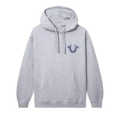 Pre-owned Anti Social Social Club X True Religion Anti-truth Hoodie 'ath Heather' | Grey | Men's Size Xl