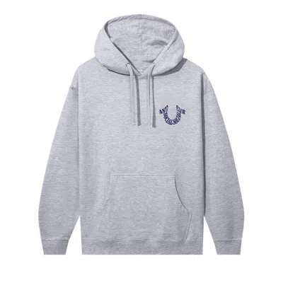 Pre-owned Anti Social Social Club X True Religion Anti-truth Premium Heavyweight Hoodie 'grey' | Men's Size Xl