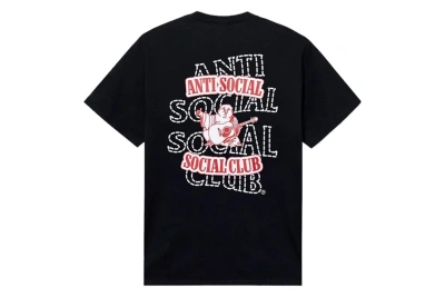 Pre-owned Anti Social Social Club X True Religion Anti-truth Premium Heavyweight Tee Black
