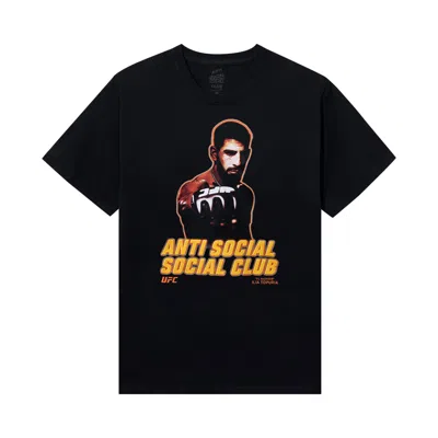 Pre-owned Anti Social Social Club X Ufc El Matador Tee 'black' | Men's Size M