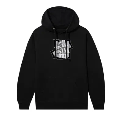 Pre-owned Anti Social Social Club X Undefeated Play Social Hoodie 'black' | Men's Size M