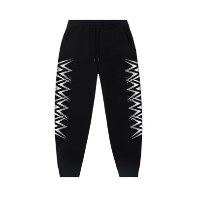 Pre-owned Anti Social Social Club X Wwe Entertainment Sweatpants 'black' | Men's Size Xl