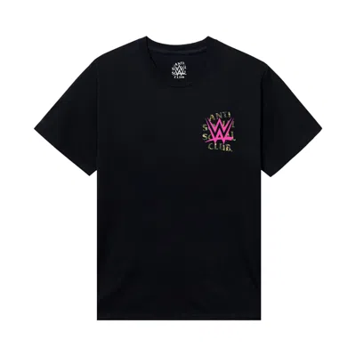 Pre-owned Anti Social Social Club X Wwe Lockout Tee 'black' | Men's Size Xxl