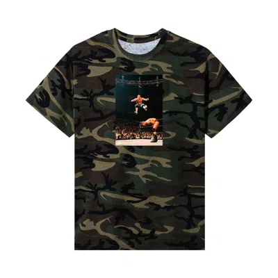 Pre-owned Anti Social Social Club X Wwe You Can't See Me Tee 'camo' | Multi-color | Men's Size S
