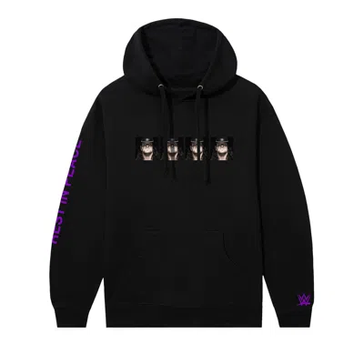 Pre-owned Anti Social Social Club X Wwe You Will Rest In Peace Hoodie 'black' | Men's Size Xl