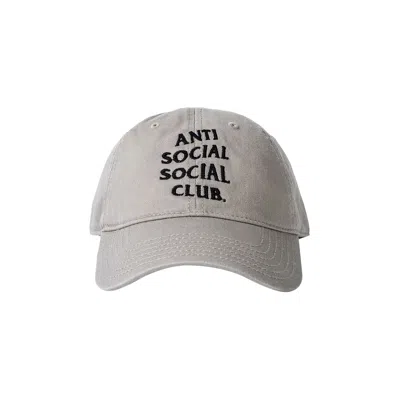 Pre-owned Anti Social Social Club Xl Mind Games Cap 'khaki' | Tan | Men's Size Onesize In Brown