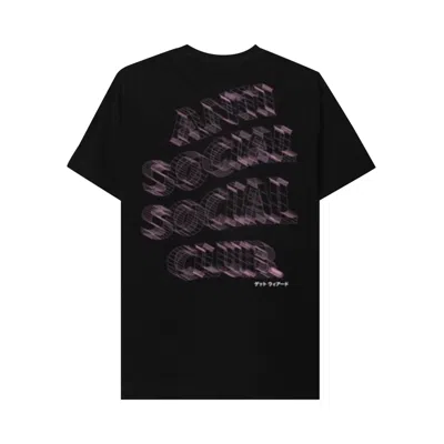 Pre-owned Anti Social Social Club Yokohama Tee 'black' | Men's Size Xl