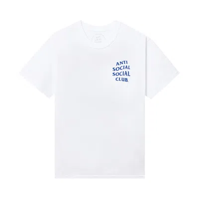 Pre-owned Anti Social Social Club Zig-zag Tee 'white' | Men's Size Xxl