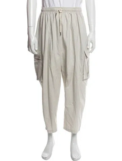 Pre-owned Antica Calzoleria Campana Cargo Pants In Neutral