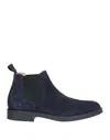 Antica Cuoieria Ankle Boots In Dark Blue