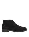 Antica Cuoieria Man Ankle Boots Midnight Blue Size 7 Leather