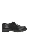Antica Cuoieria Man Lace-up Shoes Black Size 7 Leather