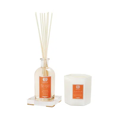 Antica Farmacista Candle & Diffuser Gift Set - Orange Blossom, Lilac & Jasmine