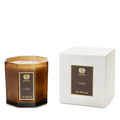 Antica Farmacista Cask Scented 3 Wick Candle In Brown