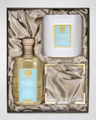 Antica Farmacista Elder Flower Candle And Diffuser Gift Set In Multi