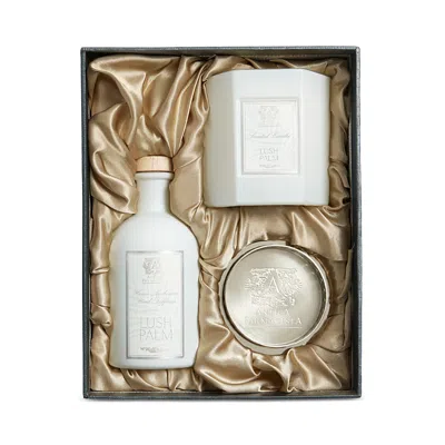 Antica Farmacista Home Fragrance Gift Collection Ambiance Diffuser, Scented Candle, Lush Palm In White