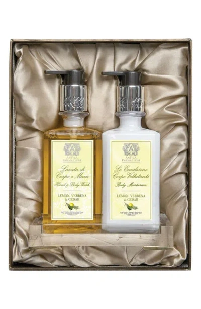 Antica Farmacista Lemon, Verbena & Cedar 3-piece Bath & Body Gift Set In No Color