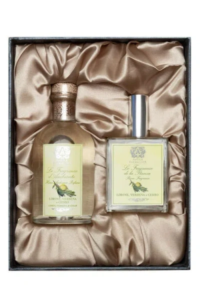 Antica Farmacista Lemon, Verbena & Cedar Reed Diffuser & Room Spray Gift Set In No Color