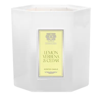 ANTICA FARMACISTA LEMON VERBENA CEDAR SCENTED 3 WICK CANDLE