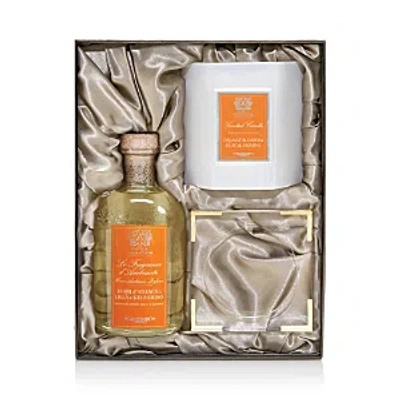 Antica Farmacista Orange Blossom, Lilac & Jasmine Home Ambiance Gift Set In Multi