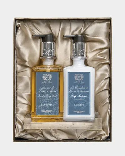 Antica Farmacista Santorini Acrylic Bath & Body Gift Set In No Color