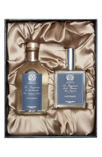 Antica Farmacista Santorini Reed Diffuser & Room Spray Gift Set In No Color