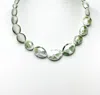 Antica Murrina Women's Murrano Glass Two Toned Necklace In Grey In Gray