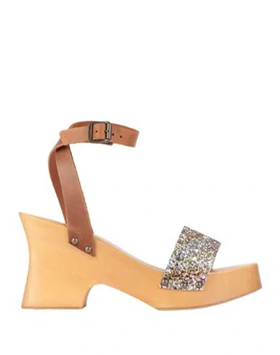 Antidoti Woman Mules & Clogs Brown Size 8 Leather
