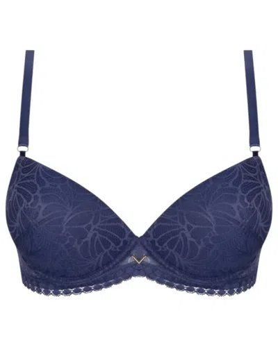Antigel Boudoir De Filles Atelier Seduction Contour Bra In Bleu Purple In Multi