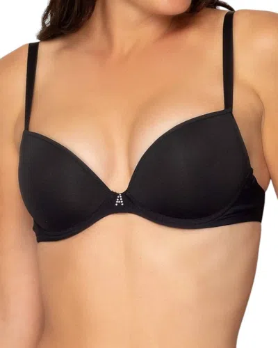 Antigel Boudoir De Filles Coque Padded Balcony Bra In Black