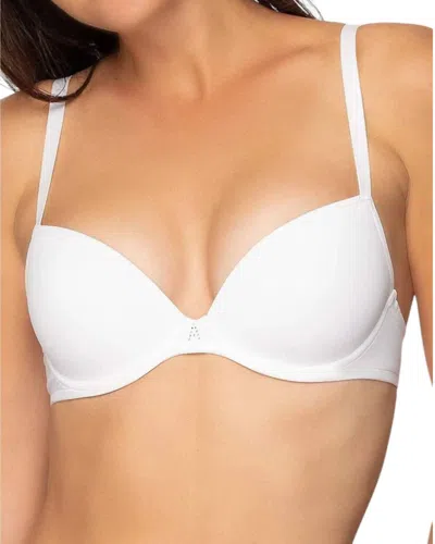 Antigel Boudoir De Filles Coque Padded Balcony Bra In White