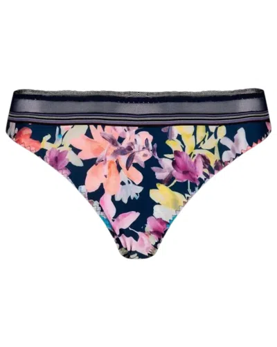 Antigel Boudoir De Filles Mille High Brief In Petales Aquarelle In Multi