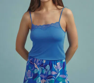 Antigel Boudoir De Filles Simply Perfect Cami Top In Stricto Cobalt In Multi