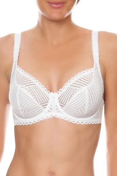 Antigel Boudoir De Filles Women's 3/4 Cup Bra In White