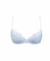 Antigel Boudoir De Filles Women's Pois Sixties Padded Bra In Bleu In Multi