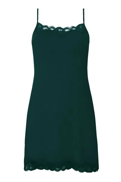 Antigel Boudoir De Filles Women's Simply Perfect Nightie In Vert Anglais In Multi